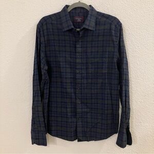 UNTUCKit Gray & Blue Checkered Plaid Shirt